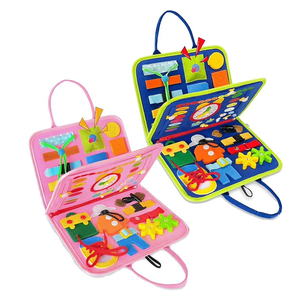 Montessori Busy Book Educational Activity Learning Toy
