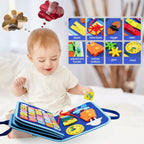 Montessori Busy Book Educational Activity Learning Toy