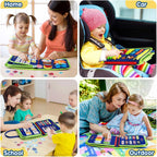 Montessori Toddler Activity Board Sensory Learning Book 2 to 4 Years