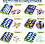 Montessori Toddler Activity Board Sensory Learning Book 2 to 4 Years
