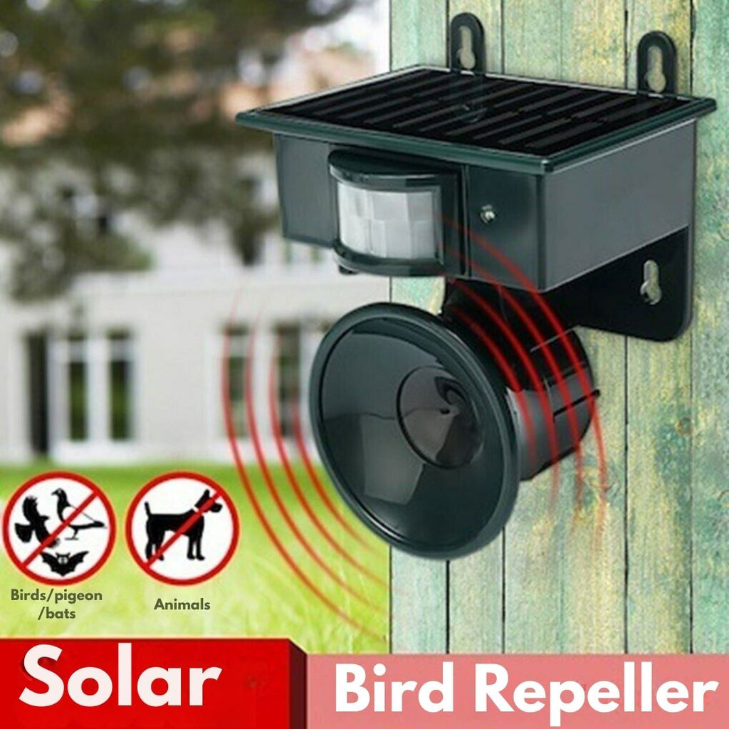 Motion Sensor Bird Repeller Device Outdoor Bird Scarer