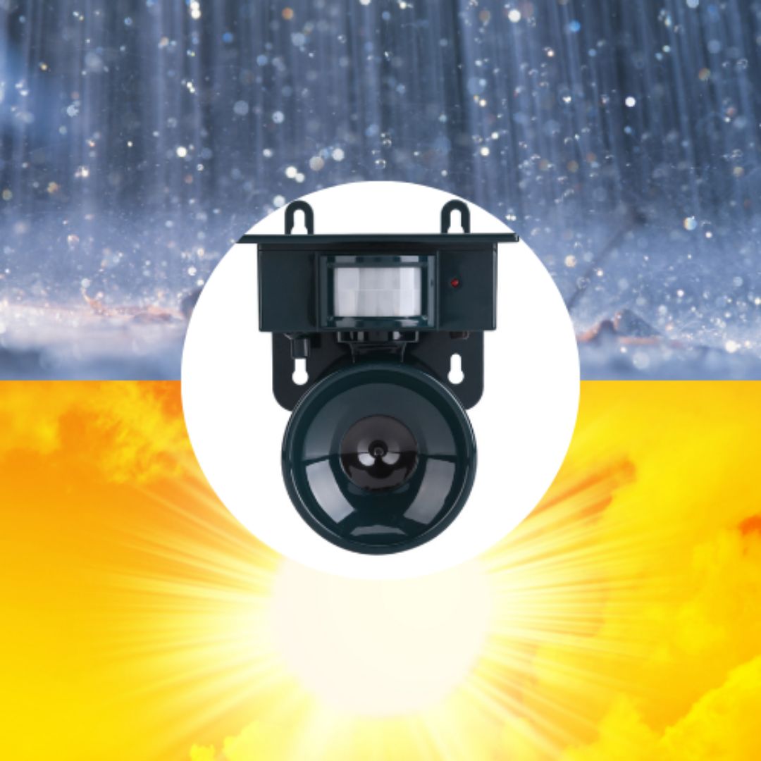 Motion Sensor Bird Repeller Device Outdoor Bird Scarer
