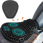 Motorcycle Gel Seat Pad Cushion for Bike Saddle Comfort