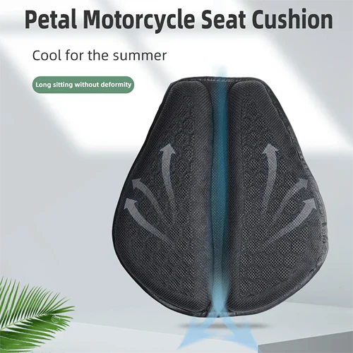 Motorcycle Gel Seat Pad Cushion for Bike Saddle Comfort