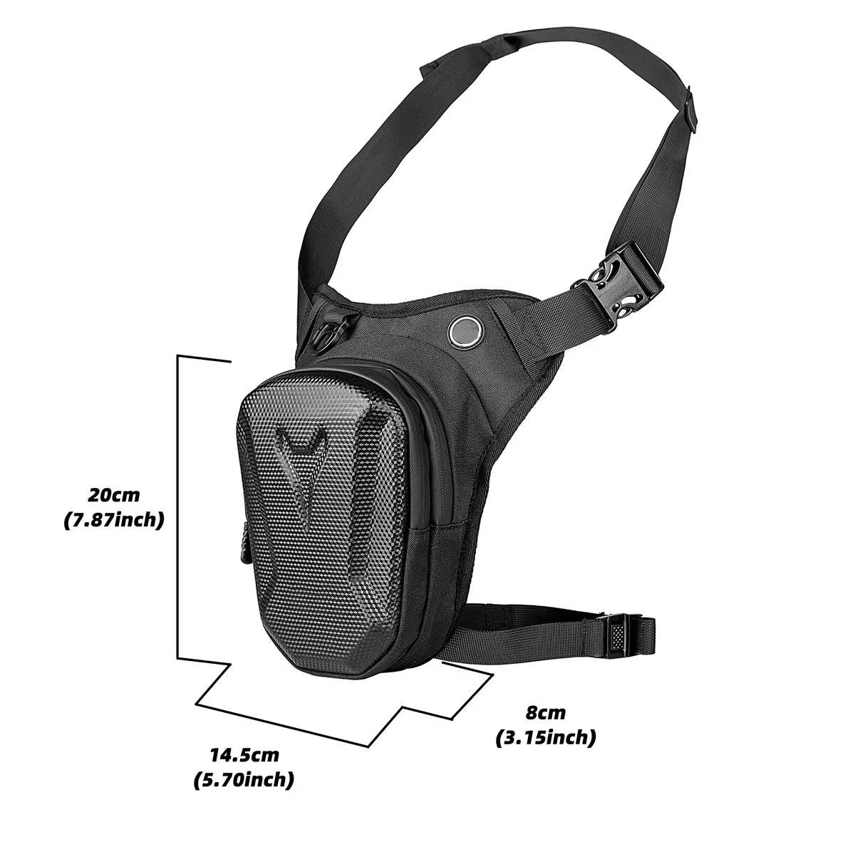 Motorcycle Leg Bag Pouch Storage Accessory