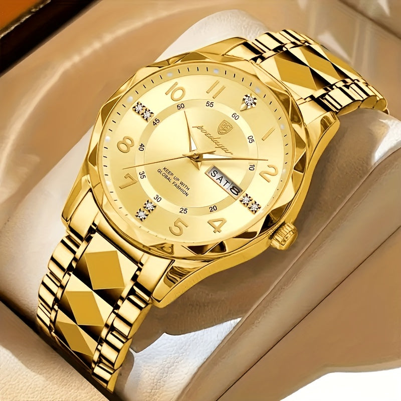 Multifunctional Waterproof Circular Sports Watch for Men
