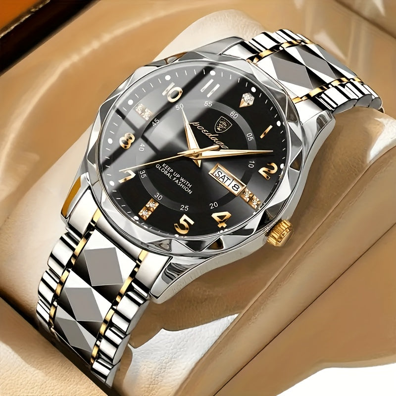 Multifunctional Waterproof Circular Sports Watch for Men