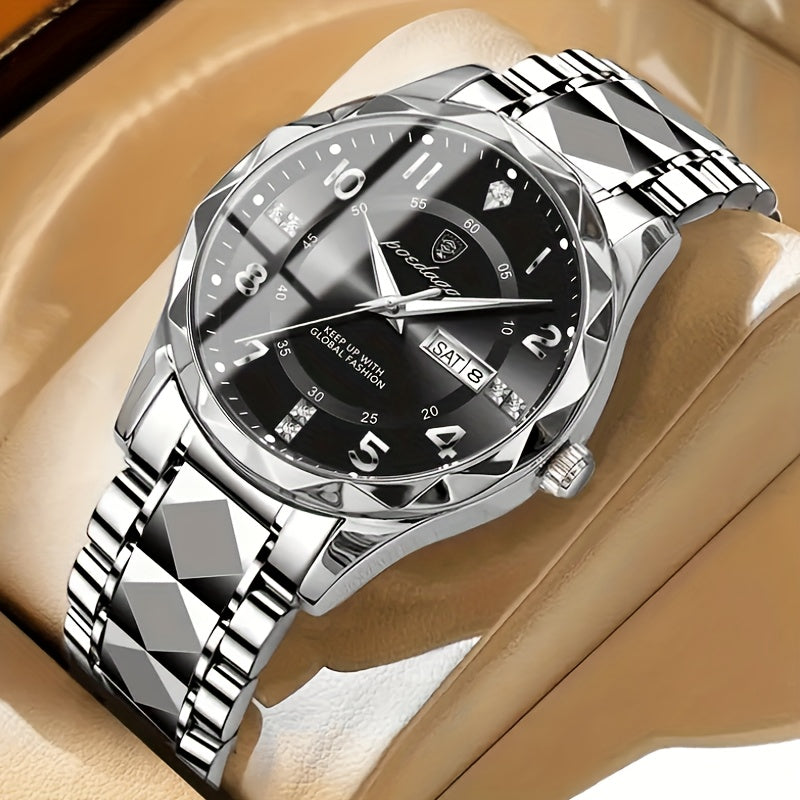 Multifunctional Waterproof Circular Sports Watch for Men