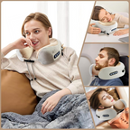 Memory Foam U-Shaped Neck Massager Travel Pillow