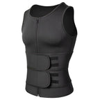 Men's Neoprene Sauna Vest Slim Fit Body Shaper Waist Trainer