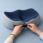 Memory Foam Orthopedic Seat Cushion Adjustable Shape