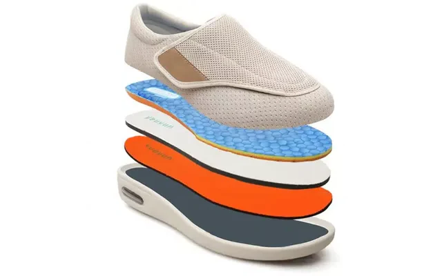 Orthopedic Wide Fit Sneakers Shoes for Swollen Feet