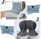 Lumbar Support Orthopedic Seat Cushion Cushion Pad for Chair