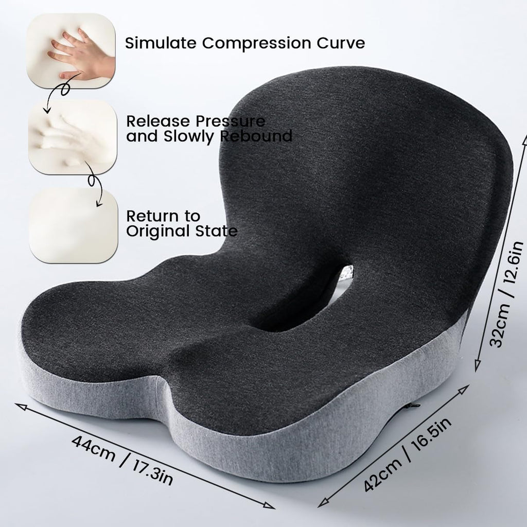 Lumbar Support Orthopedic Seat Cushion Cushion Pad for Chair