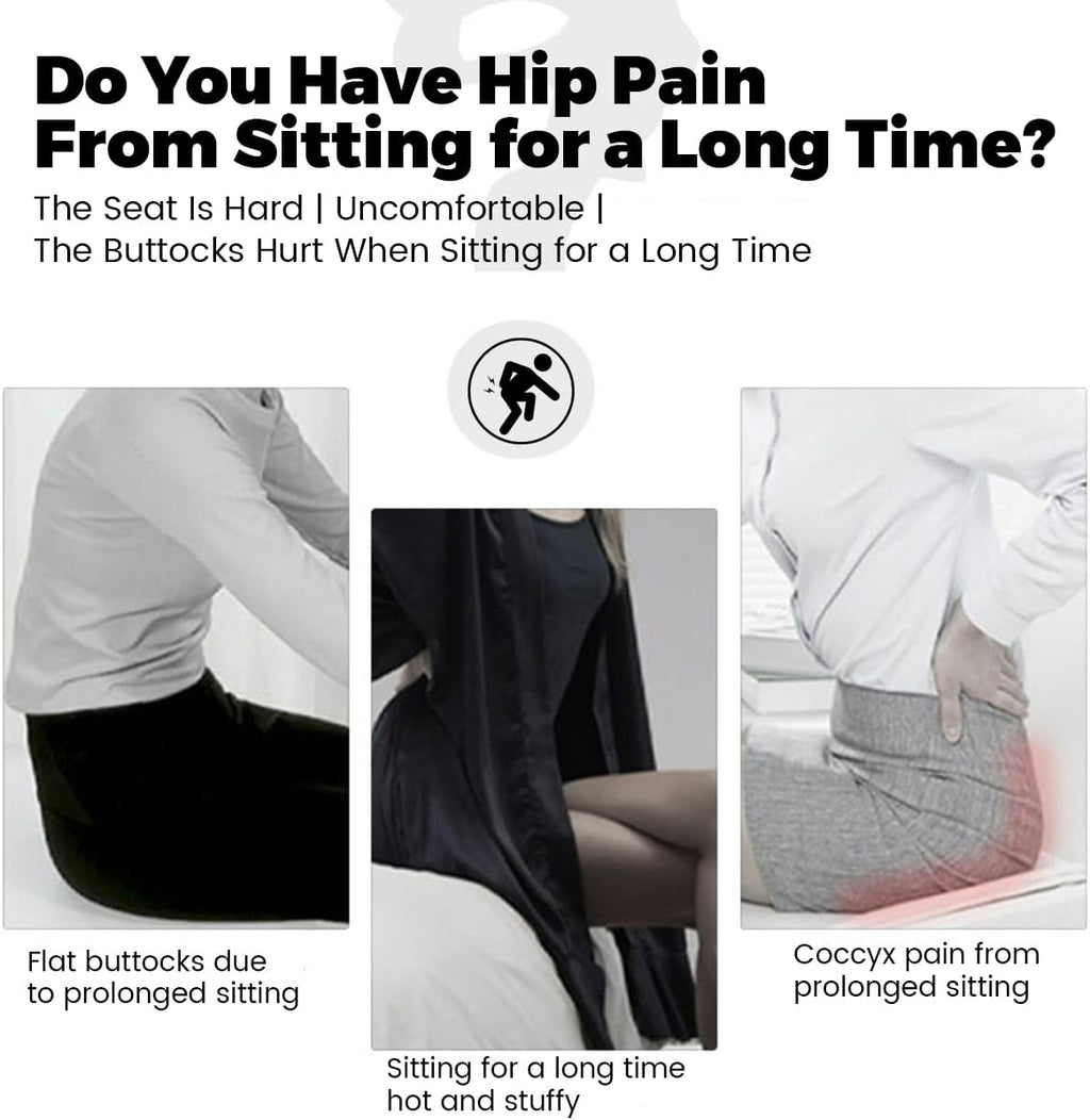 Lumbar Support Orthopedic Seat Cushion Cushion Pad for Chair