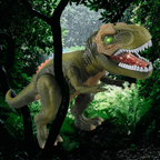 Remote Control Walking Roaring Dinosaur Toy