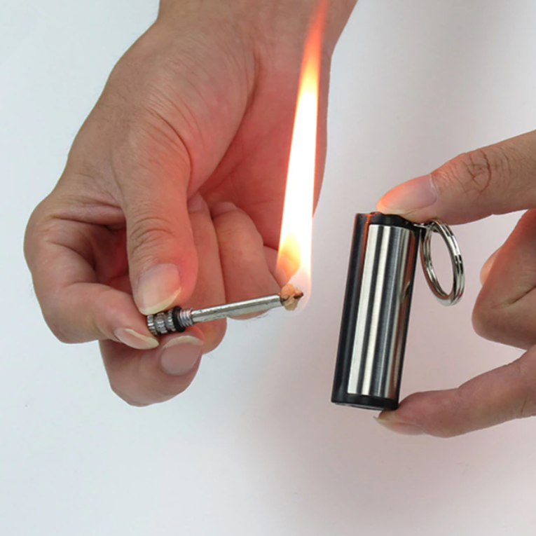 Metal Match Fire Starter Flint and Steel Tool