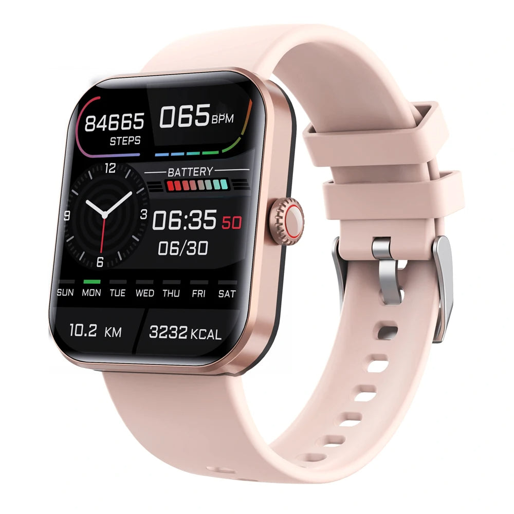 Heart Rate & Blood Pressure Monitoring Smartwatch Fitness Tracker
