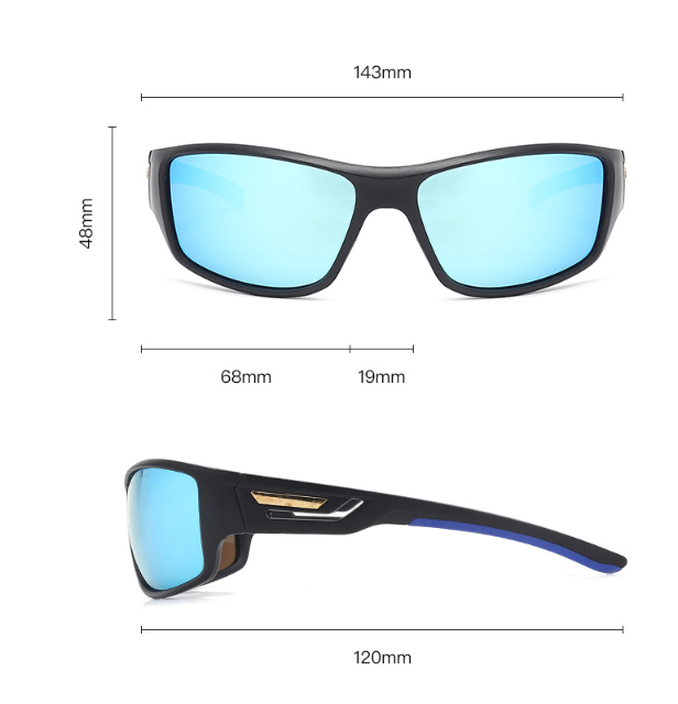 Polarized Military Aviator Sunglasses UV Protection