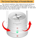 Portable USB Rechargeable Personal Blender Mixer Smoothie Maker