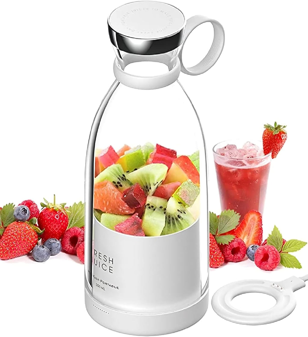 Portable USB Rechargeable Personal Blender Mixer Smoothie Maker