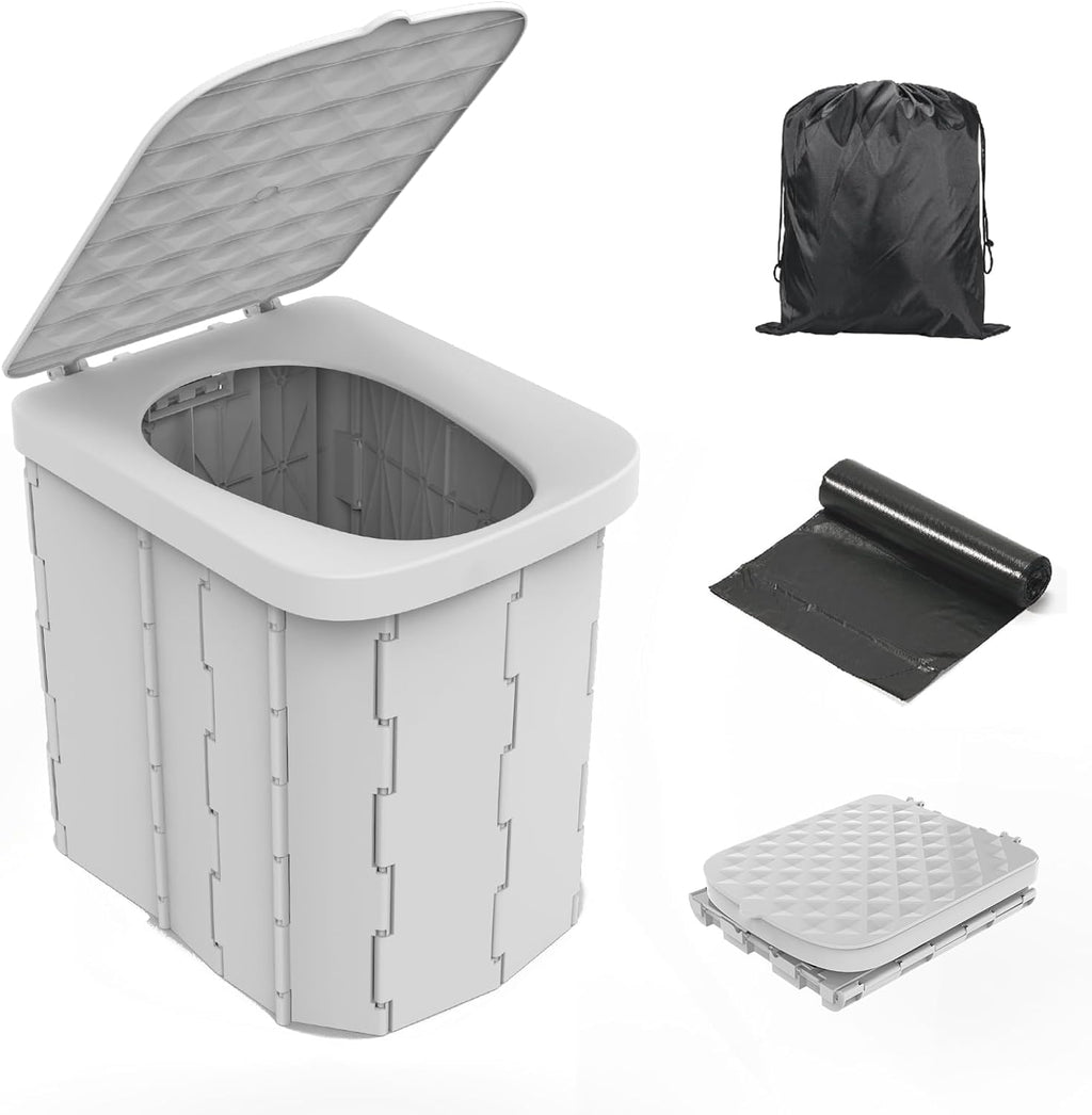 Folding Portable Camping Toilet Seat Outdoor Travel Toilet Seat
