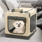 Folding Portable Pet Carrier Crate for Cats and Dogs