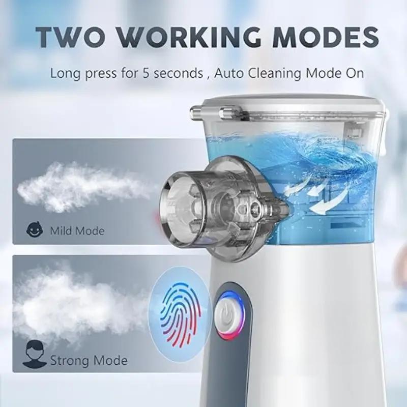Portable Nebulizer Air Humidifier Compact Quiet Ultrasonic Humidifier