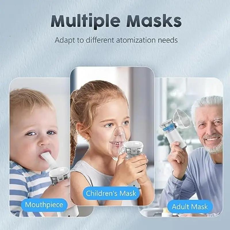 Portable Nebulizer Air Humidifier Compact Quiet Ultrasonic Humidifier