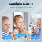 Portable Nebulizer Air Humidifier Compact Quiet Ultrasonic Humidifier