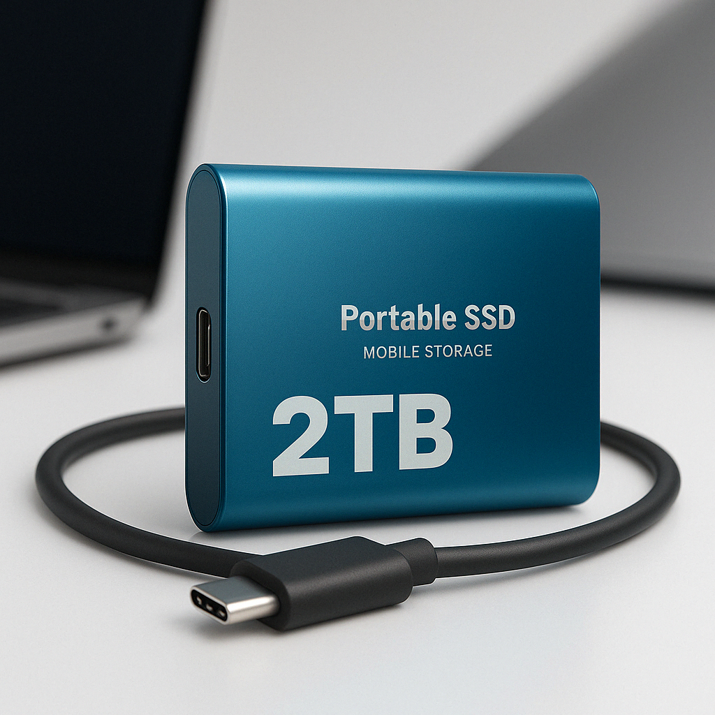 Portable External Solid State Drive SSD Storage Device