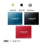 Portable External Solid State Drive SSD Storage Device