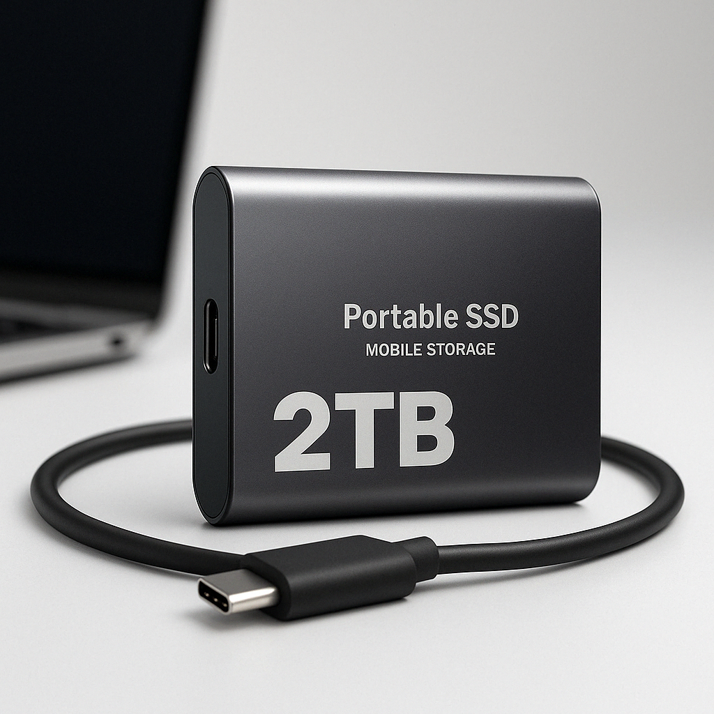 Portable External Solid State Drive SSD Storage Device