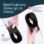 Portable Dog Water Bottle 19 Ounce Travel Pet Water Dispenser