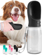 Portable Dog Water Bottle 19 Ounce Travel Pet Water Dispenser