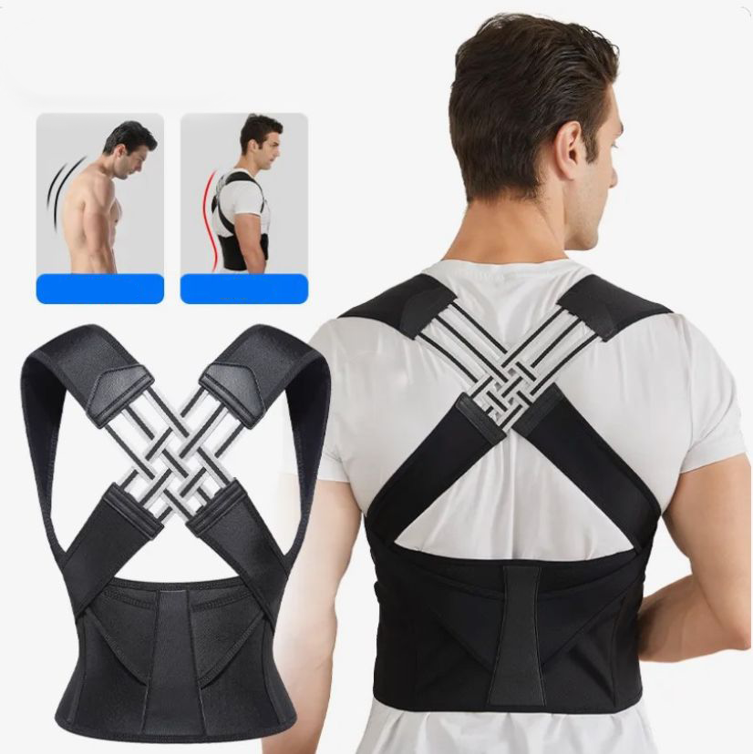 Posture Corrector Adjustable Back Support Brace Belt