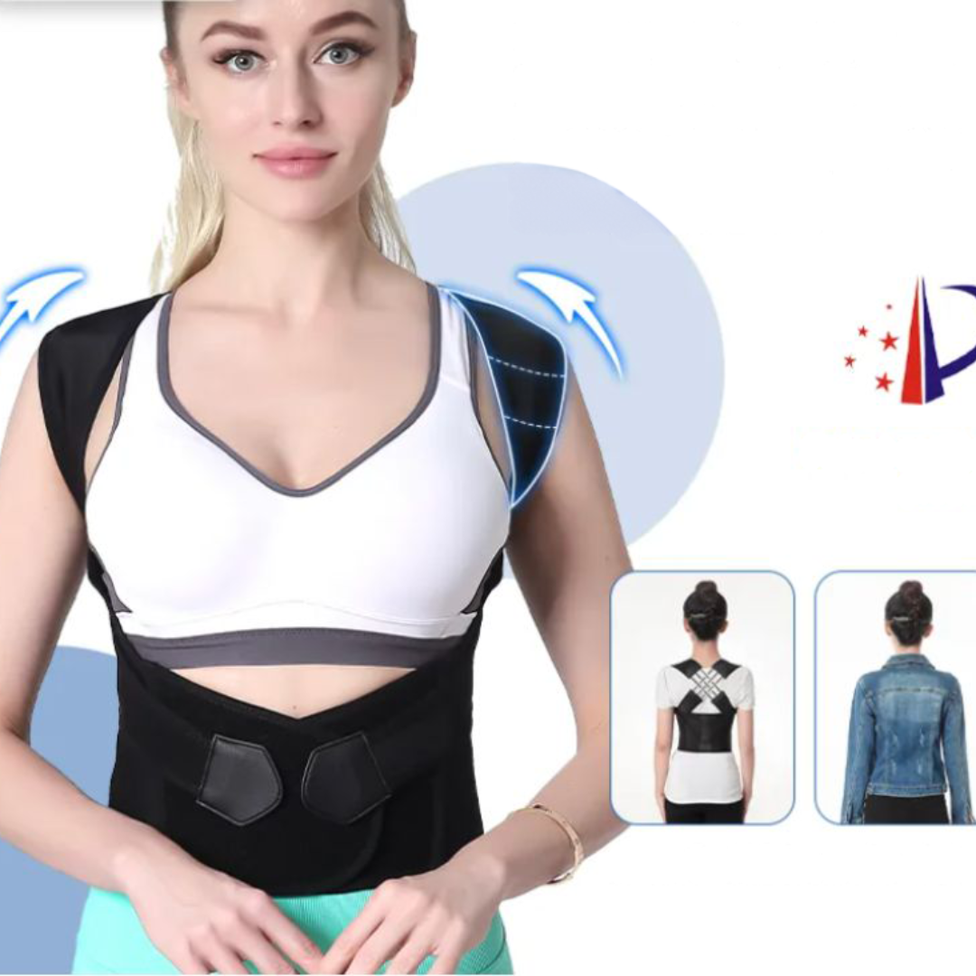 Posture Corrector Adjustable Back Support Brace Belt