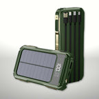 Solar Power Bank Portable Charger 200000mAh Battery Pack