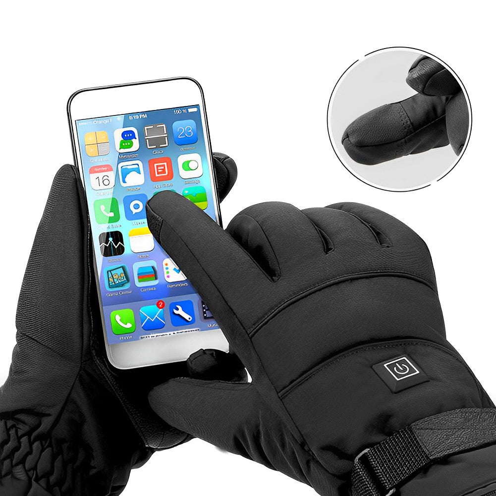 Men's Rechargeable Electric Heated Winter Gloves