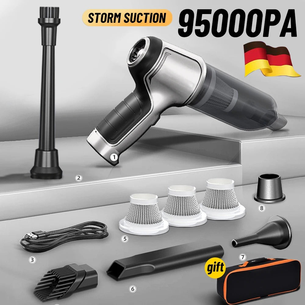 Cordless Handheld Car Vacuum Cleaner with Accessory Kit