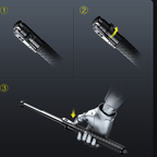 Adjustable Self-Defense Stick Tool Personal Safety Weapon