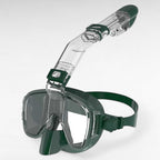 Foldable Full Face Panoramic Snorkel Mask Snorkeling Gear