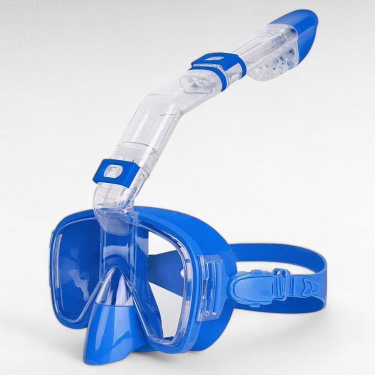 Foldable Full Face Panoramic Snorkel Mask Snorkeling Gear