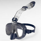 Foldable Full Face Panoramic Snorkel Mask Snorkeling Gear