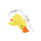 Dog Toy Duck Shape Plush Chew Toy