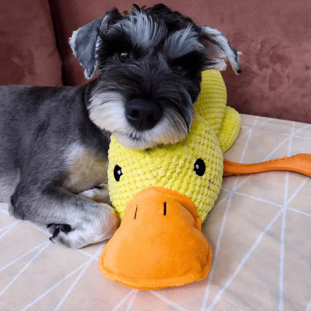 Dog Toy Duck Shape Plush Chew Toy