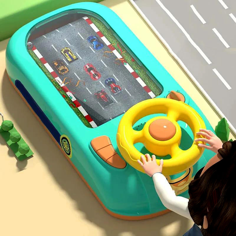 Race Track Toy Set Plastic Car Racing Playset