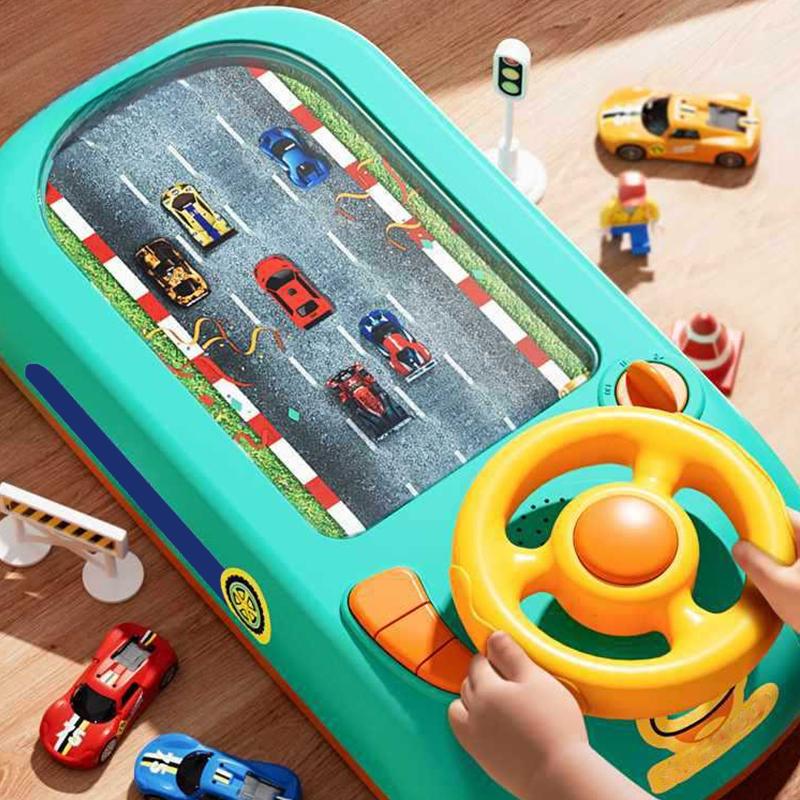 Race Track Toy Set Plastic Car Racing Playset