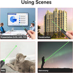 Rechargeable Metal Laser Pointer Torch Pen
