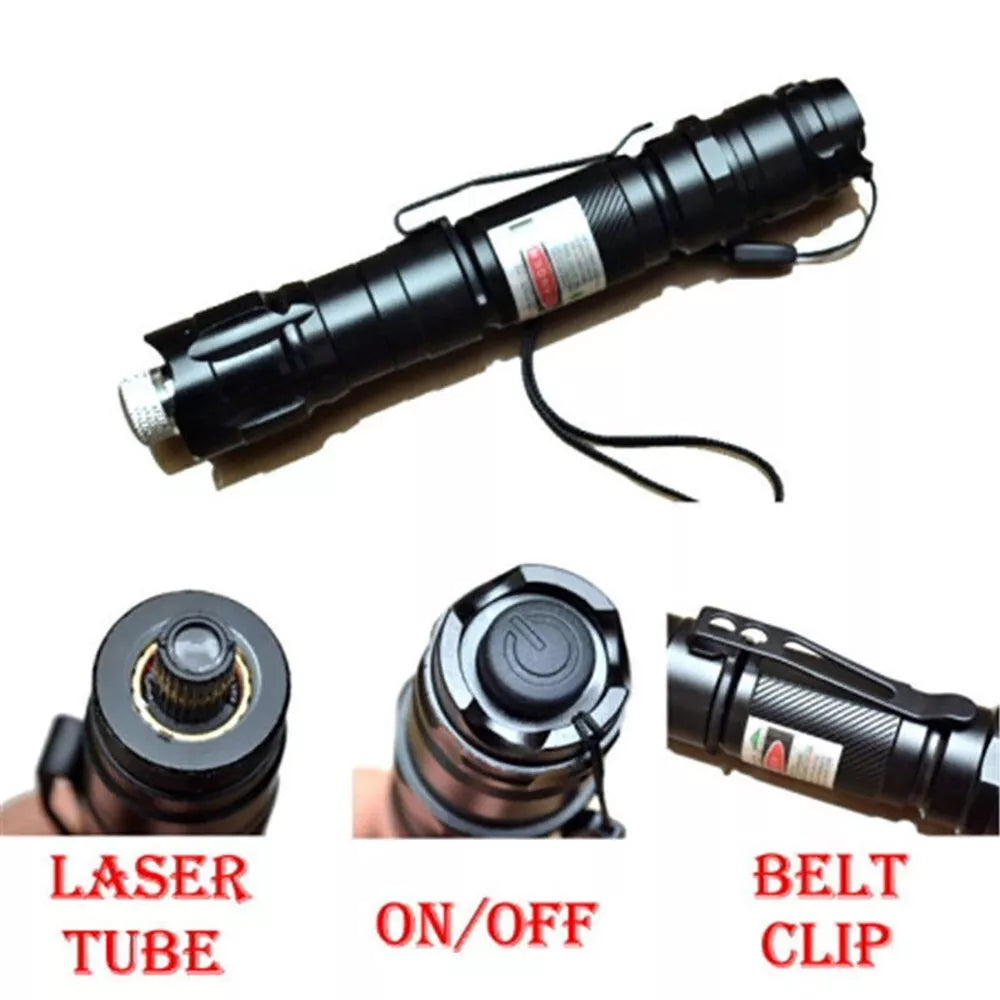 Rechargeable Laser Pointer Pen with Torch Set